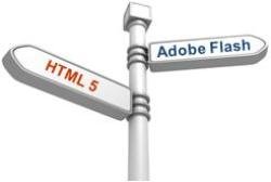 adobe flash in html 5