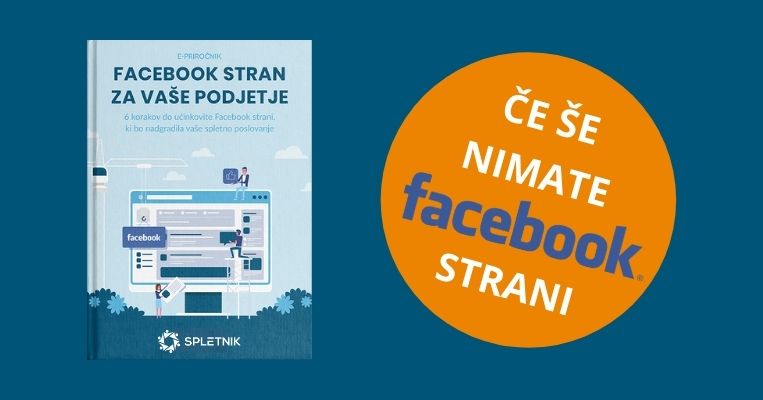 E-priročnik: Facebook stran za vaše podjetje