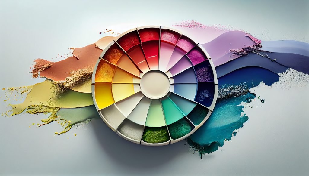 barvna paleta na spletni strani
