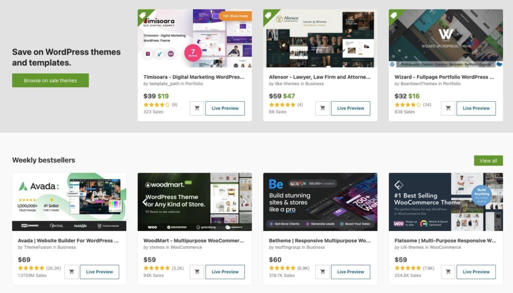 wordpress plačljive teme