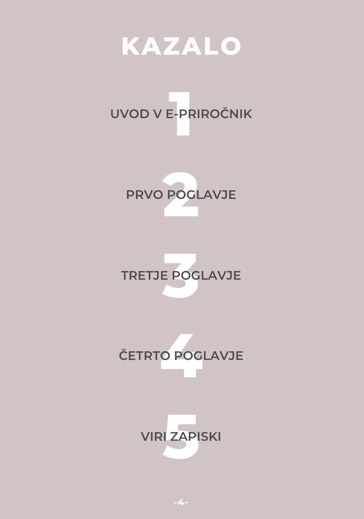 kazalo e-priročnika